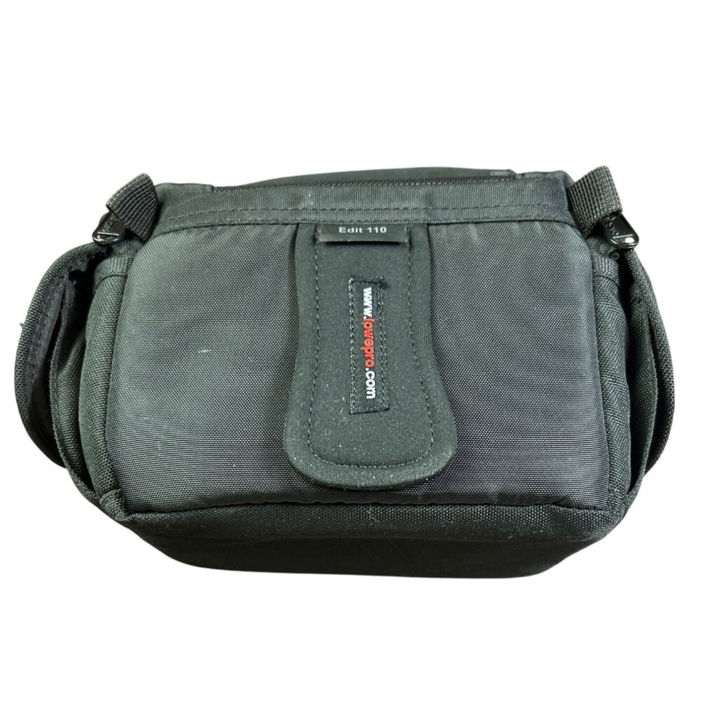 Lowepro Edit 110 Black Camera Bag Multiple Compartments For‎ DSLR Accessories